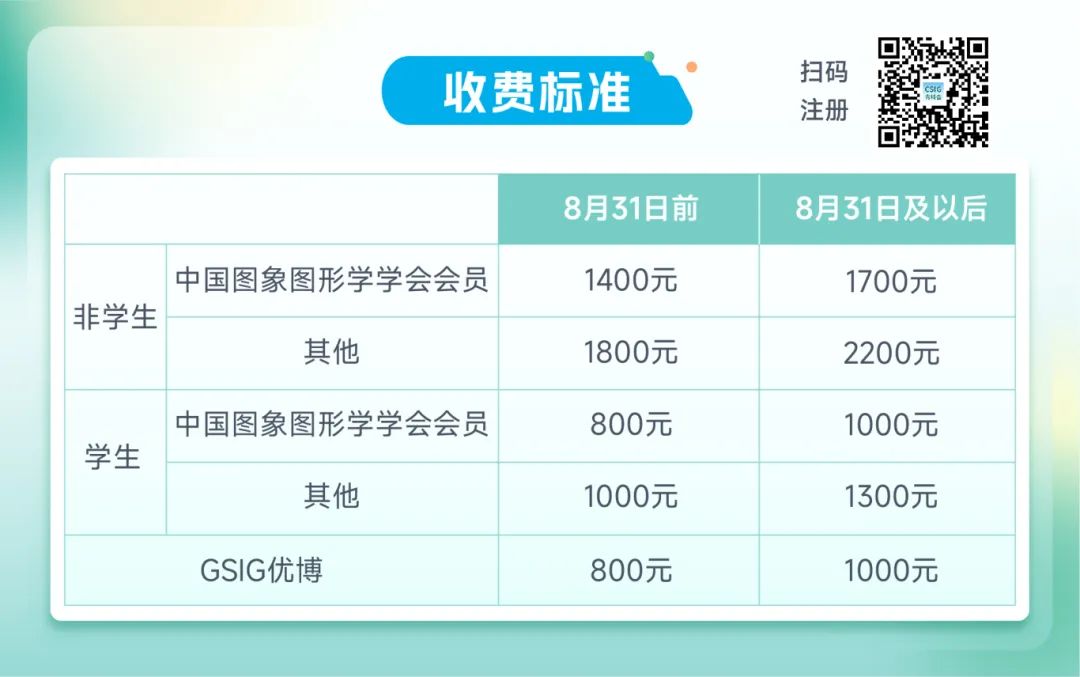 【早鸟注册:倒计时2天!】2025 CSIG青年科学家会议 早鸟注册仅剩最后2天!(图2) 【早鸟注册:倒计时2天!】2025 CSIG青年科学家会议 早鸟注册仅剩最后2天!(图2)